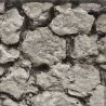Flexible Dry-Stack Blasted Rock Sheet -- Large for HO, S & O Scales - 3-3/4 x 12′ 9.5, All Scales, Chooch Enterprises 8540