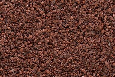 Ballast - Coarse - 12oz 340g -- Dark Brown, All Scales, Woodland Scenics 85