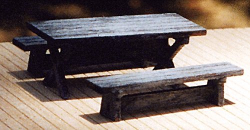 Logger (Picnic) Table Kit, HO, B.T.S. 23018