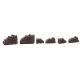 Firewood Stacks -- 6 Different Stacks, HO, Faller Gmbh 180007