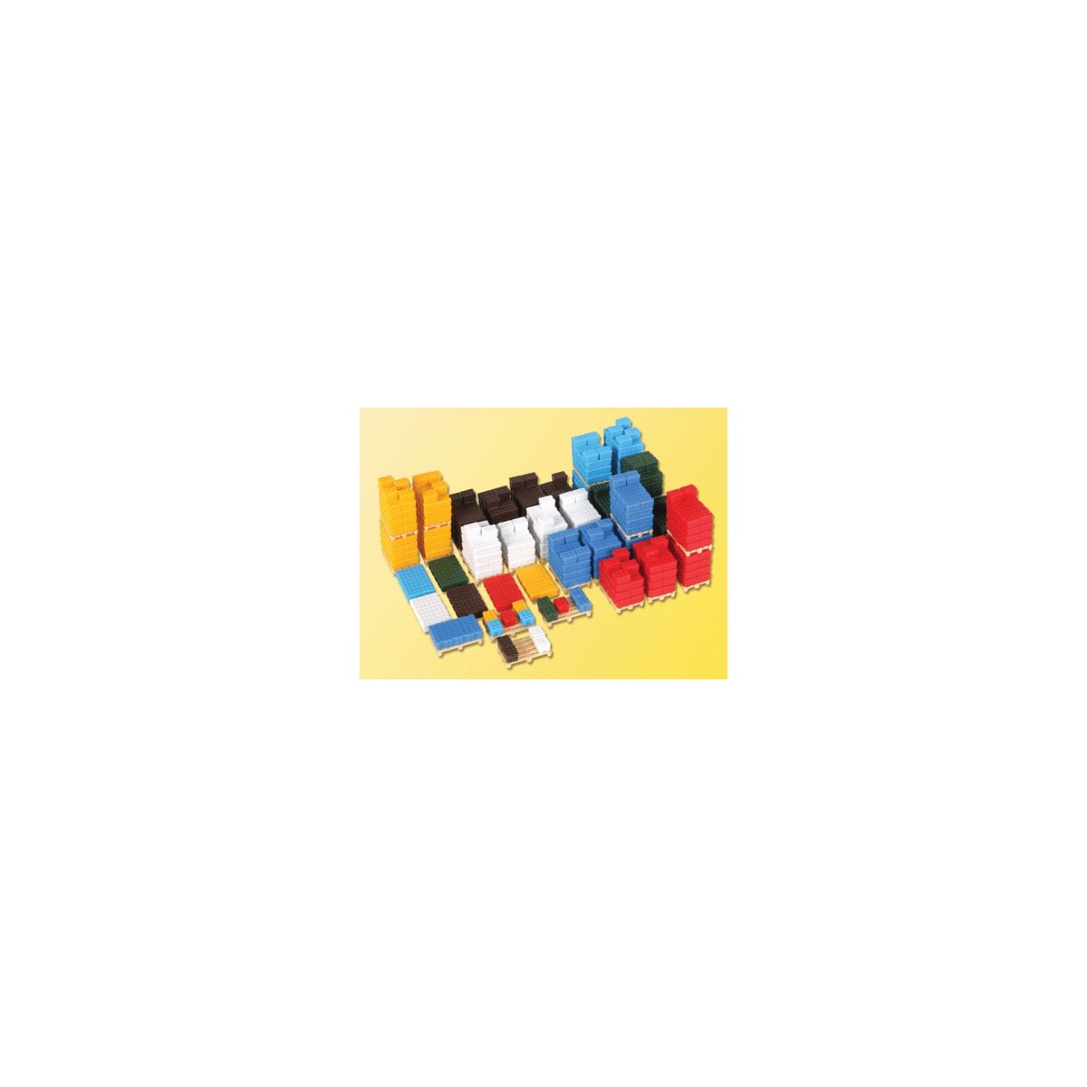 Crates on Pallets, HO, Kibri 38662
