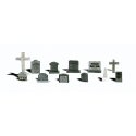 Scenic Accents(R) Details -- Tombstones pkg(11), O, Woodland Scenics 2726