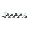 Scenic Accents(R) Details -- Tombstones pkg(11), O, Woodland Scenics 2726