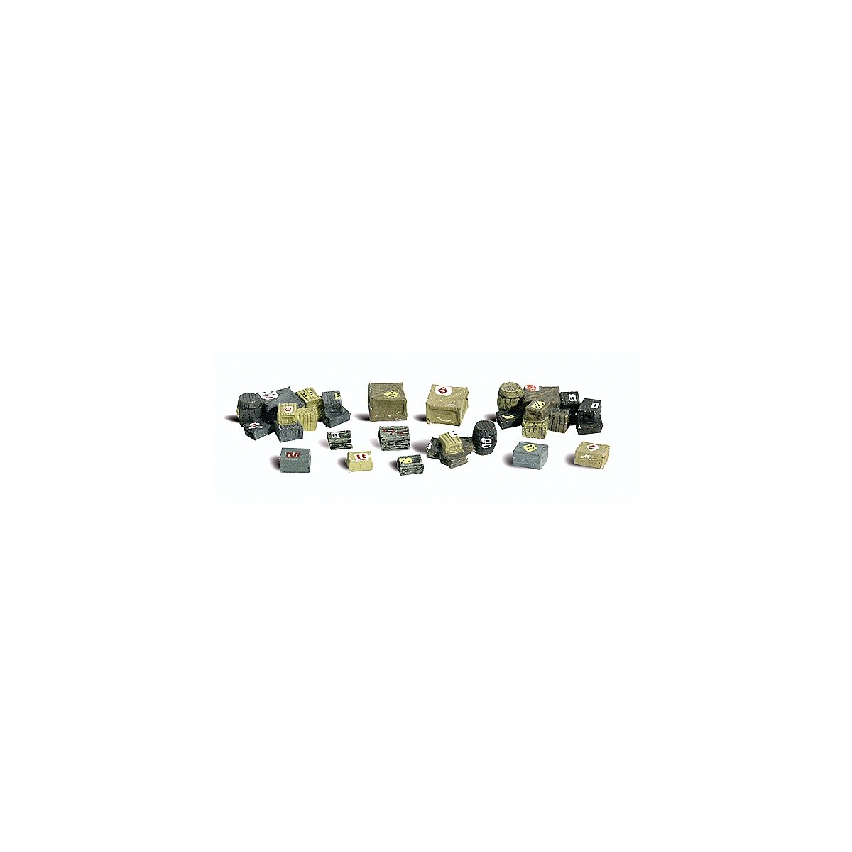 Assorted Crates - Scenic Accents(R), O, Woodland Scenics 2739