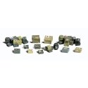Assorted Crates - Scenic Accents(R), O, Woodland Scenics 2739
