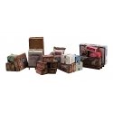 Miscellaneous Freight - Scenic Accents(R) -- Crates, Boxes, Bags & Sacks, N, Woodland Scenics 2216