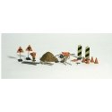 Road Crew Details - Scenic Accents(R), HO, Woodland Scenics 1851