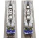 2-piece set: Electric locomotives 421 373-2 and 421 381-5, WRS, HO, Roco 7500045