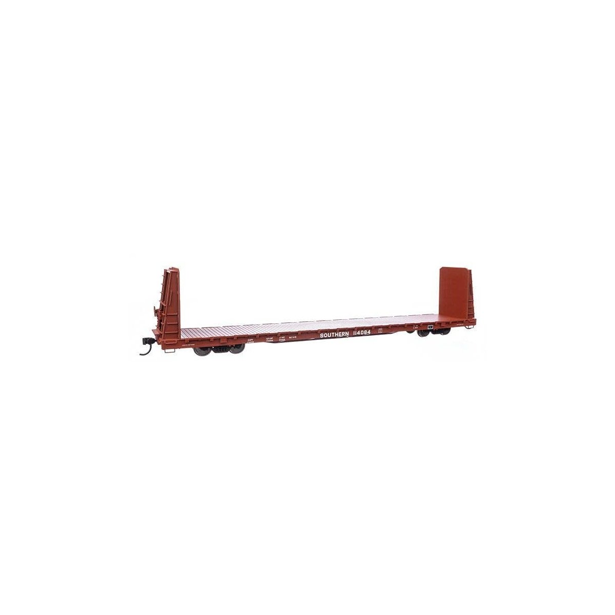 68′ Bulkhead Flatcar - Ready to Run -- Southern Railway 114084, HO, WalthersMainline 50611