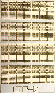 Pallets pkg(28) -- Wood, Two-Layer, Z, The N Scale Architect 30037