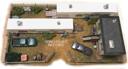 Job Site Details Assortment -- Unpainted Metal Castings - Over 12 Pieces, N, The N Scale Architect 20103