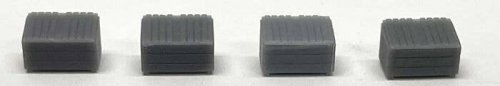 Closed Dumpsters -- Undecorated pkg(4), N, Phoenix Precision Models 30515