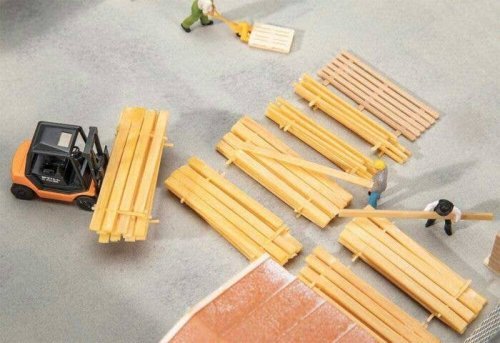 Lumber Stacks - Kit, HO, Faller Gmbh 180870