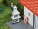 Garden Grills -- Kit pkg(2), HO, Faller Gmbh 180902