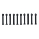 Iron Bollards/Barriers -- pkg(10), HO, Faller Gmbh 180998