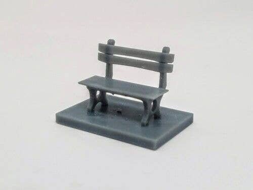 Park Bench -- pkg(5), N, All Scale Miniatures 1600854