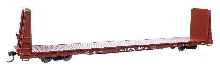 68′ Bulkhead Flatcar - Ready to Run -- Southern Railway 114076, HO, WalthersMainline 50610