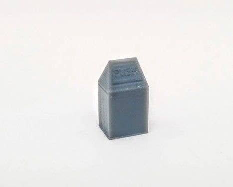 Square Trash Can -- pkg(5), N, All Scale Miniatures 1600848
