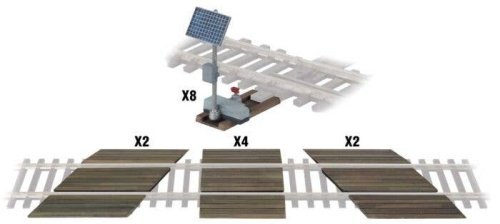 Intermodal Yard Details -- Kit, HO, Walthers Cornerstone 4124