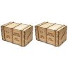Machinery Crates -- Kit pkg(2), O, Bachmann Industries 39112