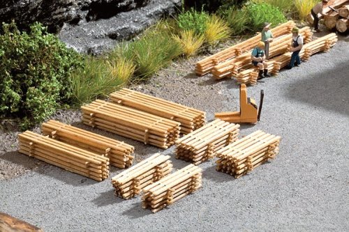 Fresh-Cut Lumber Drying Pile - Kit -- 8 Piles in 4 Sizes, HO, Noch Gmbh & Co 14214