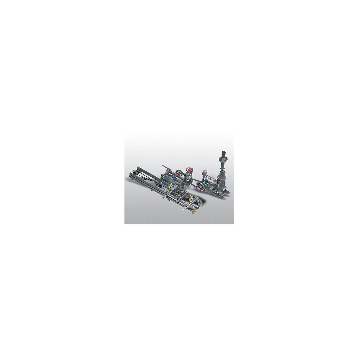 Rural Sawmill - Scenic Details(R) -- Unpainted - Kit, HO, Woodland Scenics 243