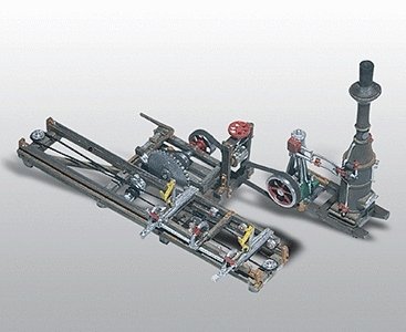 Rural Sawmill - Scenic Details(R) -- Unpainted - Kit, HO, Woodland Scenics 243