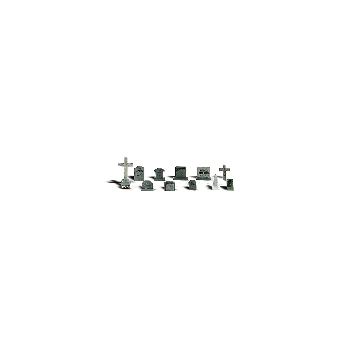Scenic Accents(R) -- Tombstones pkg(11), N, Woodland Scenics 2164