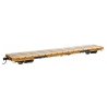 60′ Pullman-Standard Flatcar - Ready to Run -- Trailer-Train OTTX 90188 (Farm machinery yellow, black, white), HO, WalthersMai
