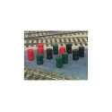 Oil Drums -- pkg(12), HO, Peco 5067