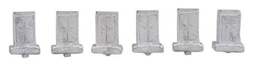 Relay Cabinet/Signal Box - Making A Scene(TM) -- Unpainted Metal Kit - Small pkg(6), N, The N Scale Architect 20079
