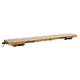60′ Pullman-Standard Flatcar - Ready to Run -- Trailer-Train OTTX 90170 (Farm machinery yellow, black, white), HO, WalthersMai