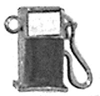 Gas Pumps, HO, Plastruct Inc 94872