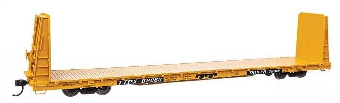 68′ Bulkhead Flatcar - Ready to Run -- TTPX 82063, HO, WalthersMainline 50614