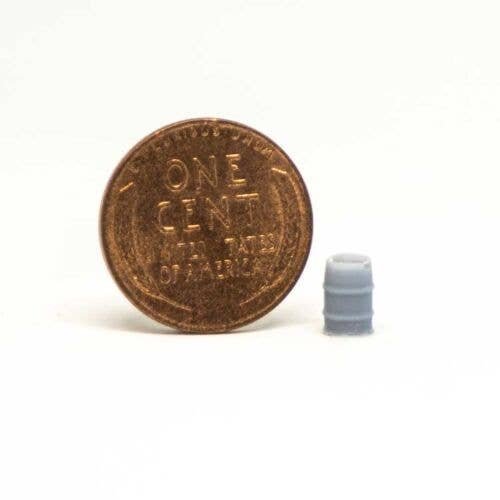 Beer Keg -- pkg(5), HO, All Scale Miniatures 870906