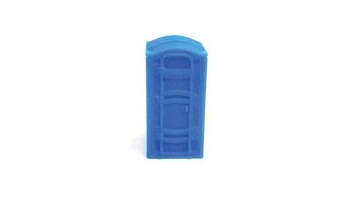 Portable Toilet -- Unpainted, HO, All Scale Miniatures 8711031