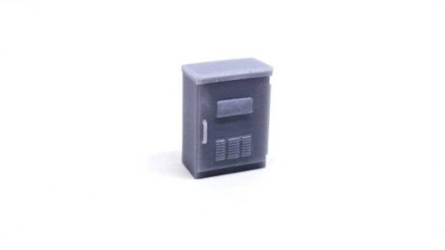 Traffic Control Cabinet -- Unpainted, N, All Scale Miniatures 16011033