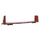 68′ Bulkhead Flatcar - Ready to Run -- Southern Railway 114097, HO, WalthersMainline 50612