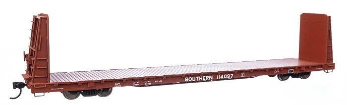 68′ Bulkhead Flatcar - Ready to Run -- Southern Railway 114097, HO, WalthersMainline 50612