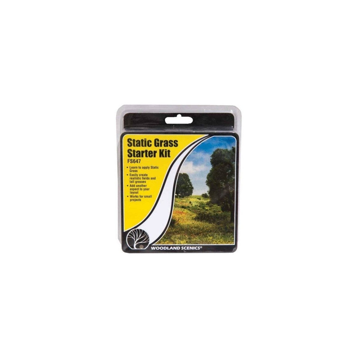 Field System -- Static Grass Starter Kit, All Scales, Woodland Scenics 647