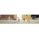 Chain-Link Fence - Kit - Up to 2 Gates -- Scale Length: Approximately 80′ 203cm, HO, Walthers Cornerstone 3125