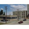 Electric Utility Pole Set -- Kit pkg(24), HO, Walthers SceneMaster 4120