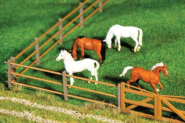 Paddock Fence 1, HO, Faller Gmbh 180430