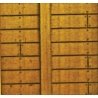 Flexible Timber Retaining Wall -- Large for HO, S & O Scales 3-3/4 x 12′ 9.5 x 30.5cm, All Scales, Chooch Enterprises 8612