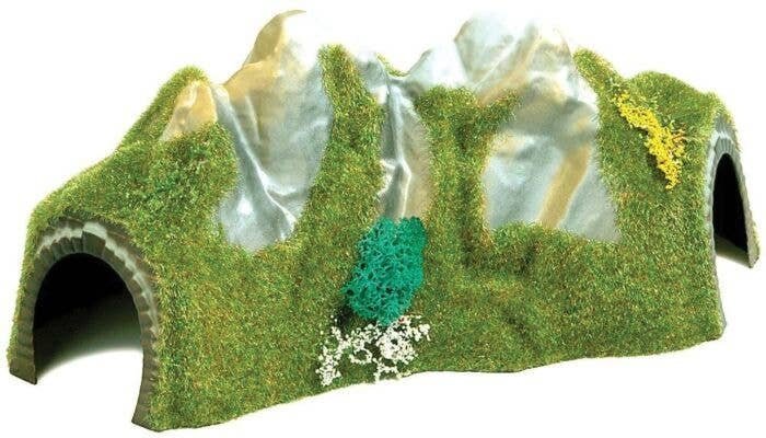 Small Curved Tunnel -- 9-13/16 x 6-5/16 x 3-15/16′ 25 x 16 x 10cm, N, Busch Gmbh & Co Kg 8002