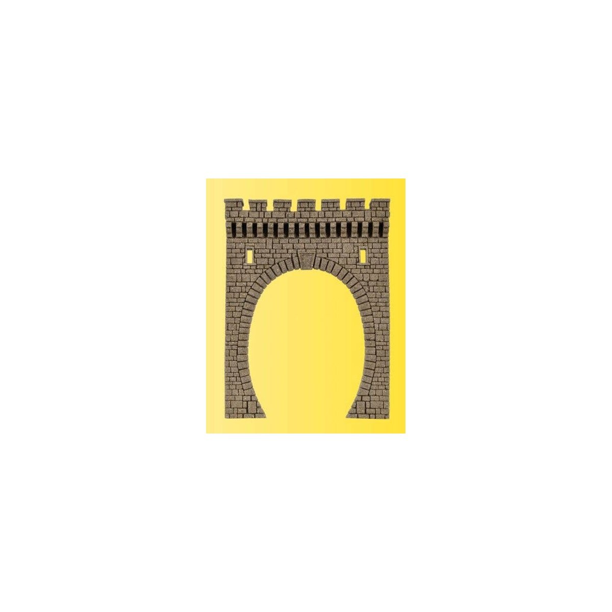 Single-Track Tunnel Portal -- 2-1/8 x 2-13/16′ 5.4 x 7.2cm, N, Vollmer Gmbh 48600