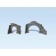 Tunnel Portal Set -- Two Double & Two Single Tunnel Portals, Z, Faller Gmbh 282934