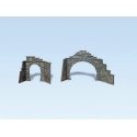 Tunnel Portal Set -- Two Double & Two Single Tunnel Portals, Z, Faller Gmbh 282934