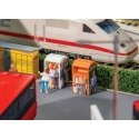 Clothing Recycling Containers pkg(4), HO, Faller Gmbh 180341