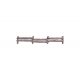 Pasture Fence -- 2-Slat - 1/2 x 40′ 1.3 x 102cm, HO, Noch Gmbh & Co 13030